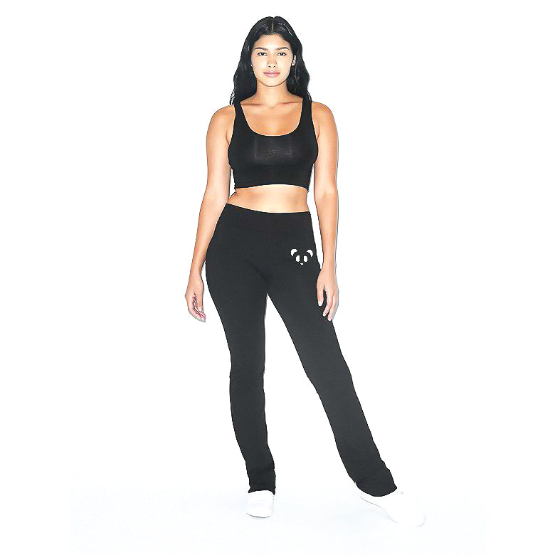 Cotton Spandex Yoga Pant Front View