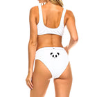 Dulce Tank Top with High Waisted Bottom Rear View