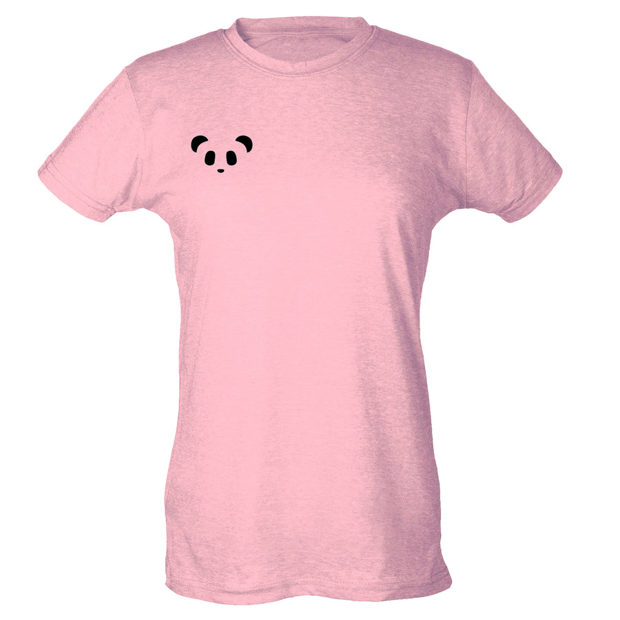 Ladies' Poly-Rich Blend Tee Shirt Front View