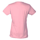 Ladies' Poly-Rich Blend Tee Shirt Rear View