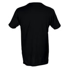 Unisex Fine Jersey Black Tee Rear View