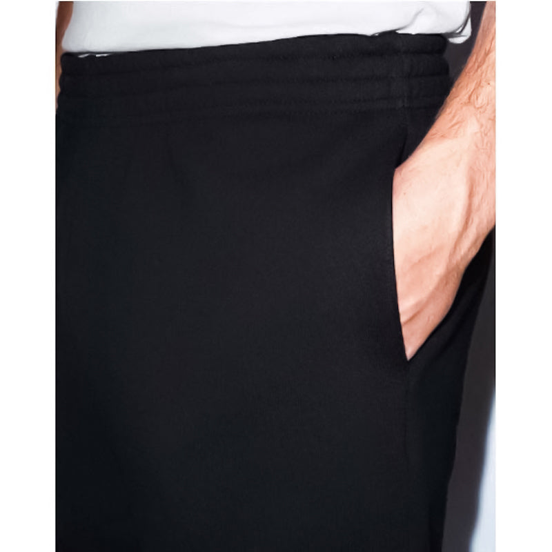 Unisex Mason Fleece Gym Short Close Up