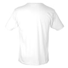 Unisex Poly Blend Tee Rear View 