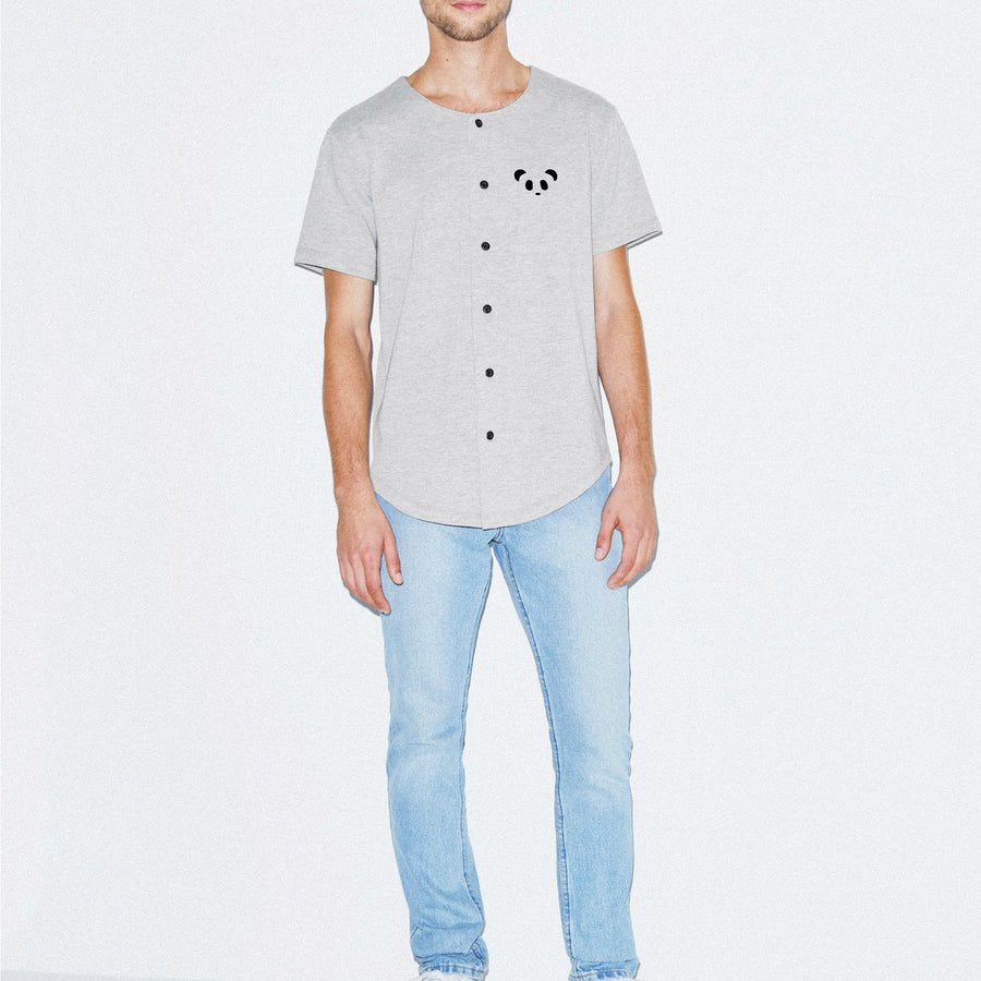 Unisex Thick Knit Baseball Jersey Zoom Out