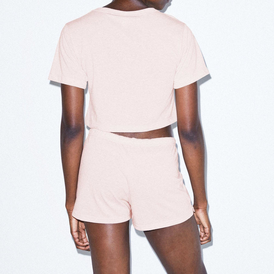 Women's Tri-Blend Running Short Rear View